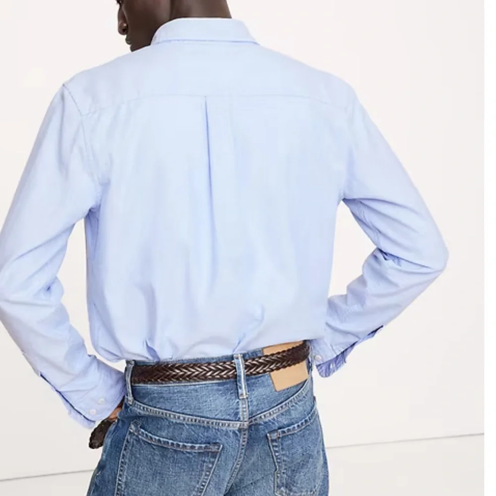 Banana Republic Standard Fit Oxford-Fit Shirt Blue Small New With‎ Tags